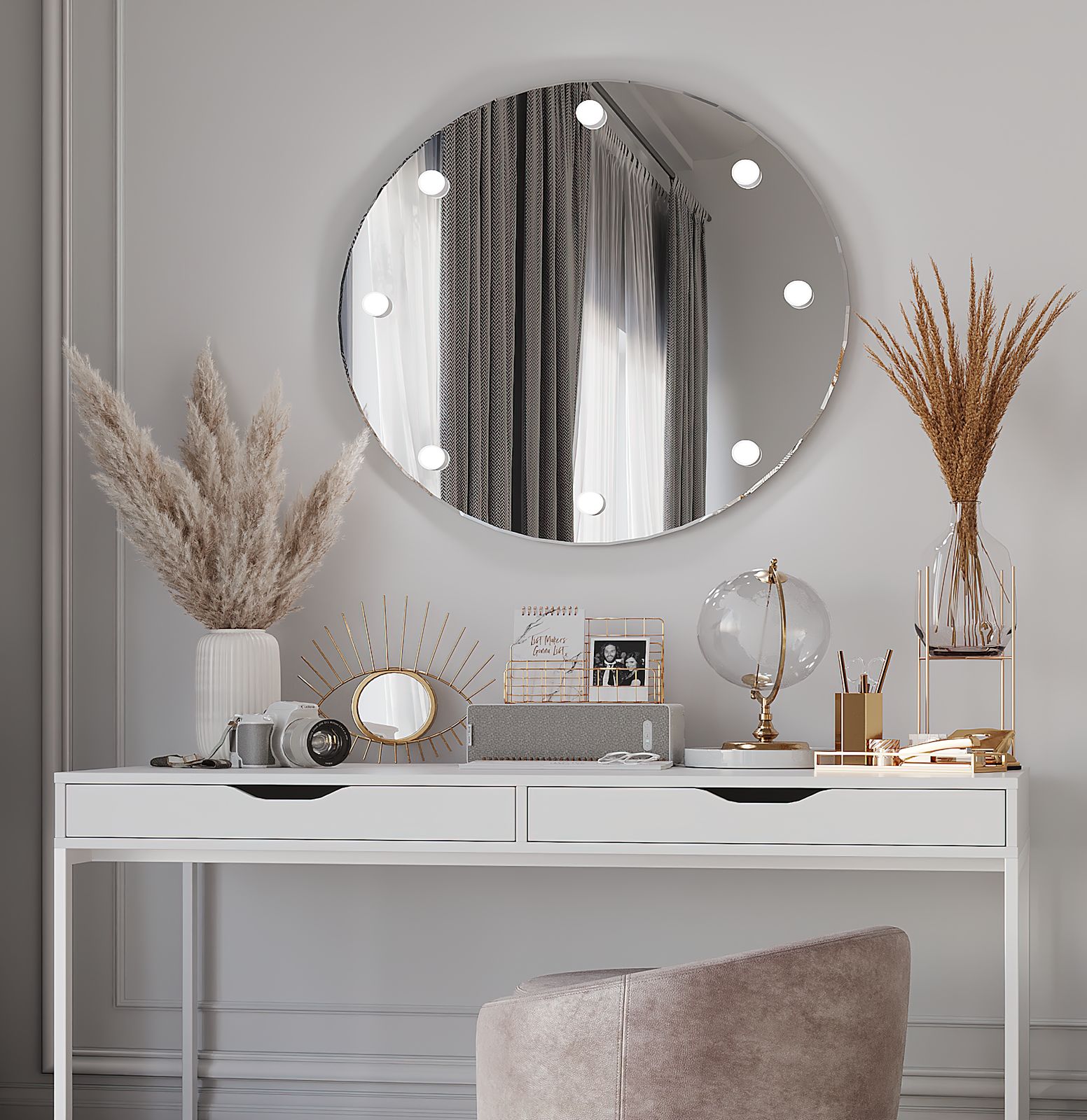 Зеркало с подсветкой 850х850 MZF-10221